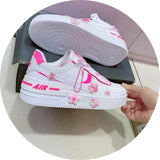 SCHNIKE-air force 1 shadow AF1 Original women Skateboard Shoes Outdoor Red yellow Fashion Sports Sneakers Eur 36-40 - Virtual Blue Store