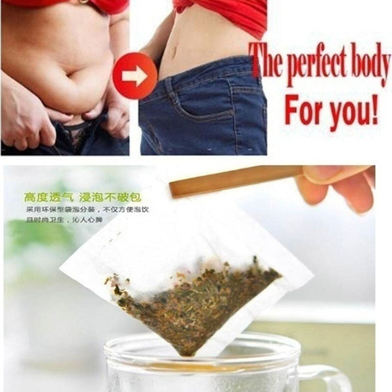 Hemp for U 28 Day 100% Natural Detox Tea Laso Tea Slimming Reduce Bloating and Constipation Fat Burning Weight Loss - Virtual Blue Store