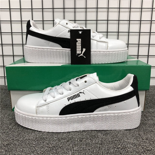 2021 New Men Casual Shoes Fashion Girl Women Pumas Platform Shoes Breathable Male Sports Casual Board Shoes Plus Size 36-44 - Virtual Blue Store