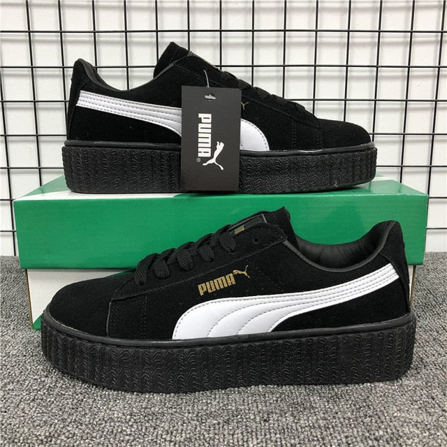 2021 New Men Casual Shoes Fashion Girl Women Pumas Platform Shoes Breathable Male Sports Casual Board Shoes Plus Size 36-44 - Virtual Blue Store