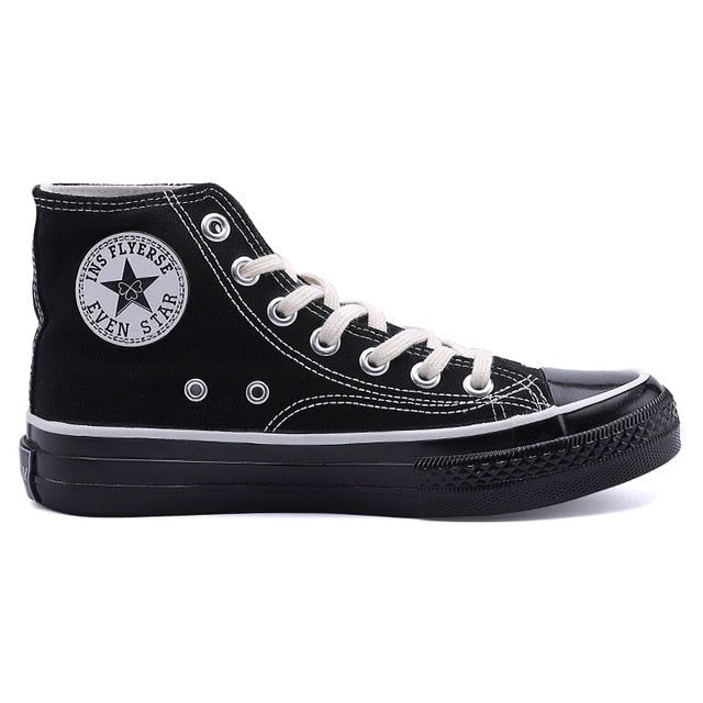 2020 Spring Autumn High Top Flats High Quality Classic Women Canvas Shoes Female Athletic Sneakers Women Vulcanized Casual Shoes - Virtual Blue Store