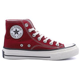 2020 Spring Autumn High Top Flats High Quality Classic Women Canvas Shoes Female Athletic Sneakers Women Vulcanized Casual Shoes - Virtual Blue Store