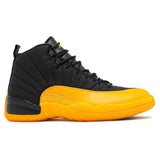 Air Jordan 12 Retro Fashion  Basketball Shoes  UNIVERSITY GOLD REVERSE FLU GAME INDIGO  Outdoor Sports Sneakers Size US 7-13