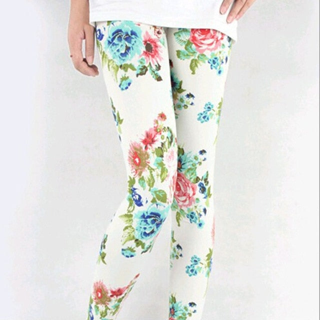 YSDNCHI 2021 Camouflage Womens for Leggins Graffiti Style Slim Stretch Trouser Army Green Leggings Deportes Pants K085 - Virtual Blue Store