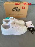 2021 Air Force One high top sneakers women Nike- classic casual sneakers Mens Skateboarding Shoes - Virtual Blue Store