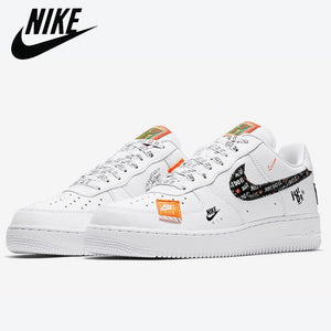 NIKE- Air Force 1 Just Do It Men Skateboarding Shoes AF1 AirForce One Women's Outdoor Sport Shoes 36-45 - Virtual Blue Store