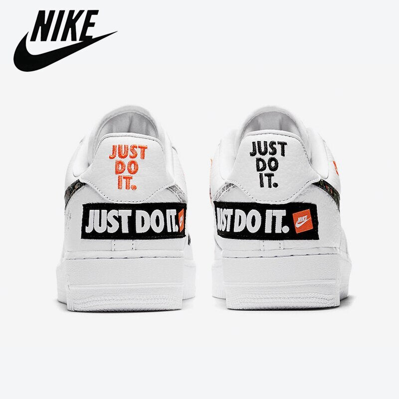 NIKE- Air Force 1 Just Do It Men Skateboarding Shoes AF1 AirForce One Women's Outdoor Sport Shoes 36-45 - Virtual Blue Store