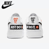 NIKE- Air Force 1 Just Do It Men Skateboarding Shoes AF1 AirForce One Women's Outdoor Sport Shoes 36-45 - Virtual Blue Store