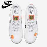 NIKE- Air Force 1 Just Do It Men Skateboarding Shoes AF1 AirForce One Women's Outdoor Sport Shoes 36-45 - Virtual Blue Store