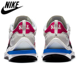 Nike- Authentic Sacai x VaporWaffle Mens Running Shoes Royal Fuchsia String Villain Red Pegasus Vaporfly Shoes Sports Shoes - Virtual Blue Store