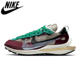 Nike- Authentic Sacai x VaporWaffle Mens Running Shoes Royal Fuchsia String Villain Red Pegasus Vaporfly Shoes Sports Shoes - Virtual Blue Store