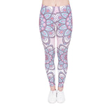 leggins Slim legins stretchy Leggings Fashion Woman Pants Sexy Women Legging Casual Blue streak Printing Fitness - Virtual Blue Store