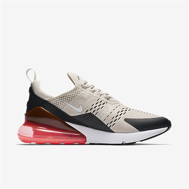 Nike- AIR MAX 270 air cushion pure original company class half palm air cushion mens running shoes sneakers - Virtual Blue Store
