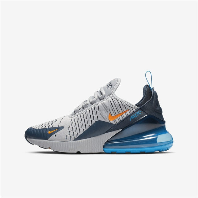 Nike- AIR MAX 270 air cushion pure original company class half palm air cushion mens running shoes sneakers - Virtual Blue Store