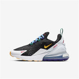 Nike- AIR MAX 270 air cushion pure original company class half palm air cushion mens running shoes sneakers - Virtual Blue Store