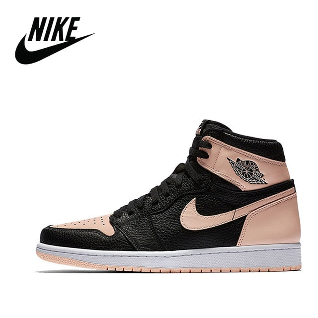 Air Jordan 1 AJ1 Edison Chen co-name white silk copper high-top shoe men's shoe CU2804-100 - Virtual Blue Store