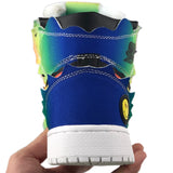 Have 1 Good Day OG J Balvin High Top Tie Dye Iridescence Basketball Shoes 1s Balvin Sports Shoes - Virtual Blue Store