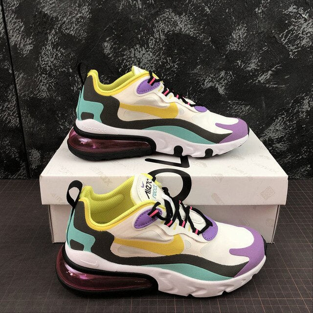 Nike- air max 270 men's running shoes original air cushion breathable comfort brand sport shoes - Virtual Blue Store
