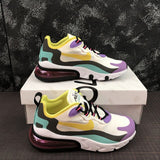 Nike- air max 270 men's running shoes original air cushion breathable comfort brand sport shoes - Virtual Blue Store