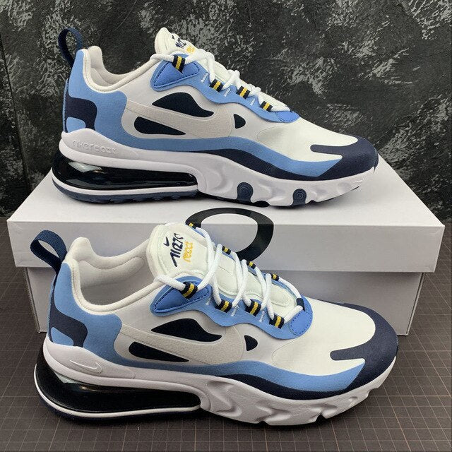 Nike- air max 270 men's running shoes original air cushion breathable comfort brand sport shoes - Virtual Blue Store