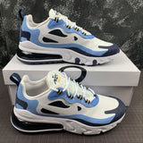 Nike- air max 270 men's running shoes original air cushion breathable comfort brand sport shoes - Virtual Blue Store