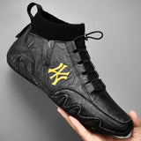 Zemo more Men Shoes Fashion Genuine Leather Loafers Breathable Autumn Comfortable Casual Shoes Outdoor Men Sneakers Shoes - Virtual Blue Store