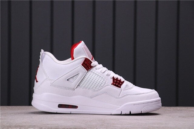 Authentic air jordan retro 4 aj4 comfortable package men's sports basketball shoes Sneakers Women 2021 - Virtual Blue Store