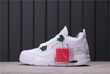 Authentic air jordan retro 4 aj4 comfortable package men's sports basketball shoes Sneakers Women 2021 - Virtual Blue Store