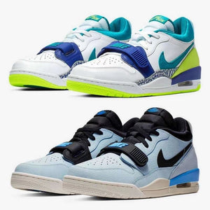 New Air Jordan Legacy AJ312 low-top three-in-one burst crack camouflage army green white gray Chicago sports basketball shoes - Virtual Blue Store