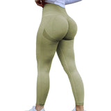 Yoga Pants Scrunch Butt Lifting Workout Leggings Sport Tights Women Seamless Booty Legging Gym Sportswear Fitness Clothing - Virtual Blue Store