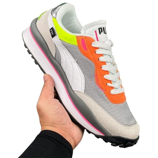 2021 New Men Casual Shoes Wome Shoes Pumas Sneakers Lightweight Comfortable Breathable Walking Sneakers Tenis Feminino Zapatos - Virtual Blue Store