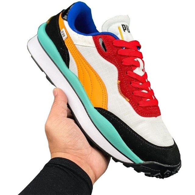 2021 New Men Casual Shoes Wome Shoes Pumas Sneakers Lightweight Comfortable Breathable Walking Sneakers Tenis Feminino Zapatos - Virtual Blue Store