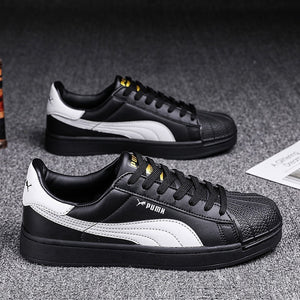 2021 New Fashion Spring Puma Men Casual Shoes Students Shell Head Shoes Men's Board Shoes Light Comfortable Women Shoes - Virtual Blue Store