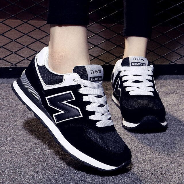 Women Breathable Tennis Sneakers Fashion Genuine Leather Sneakers Men Shoes High Quality Casual Shoes Comfortable Brand - Virtual Blue Store