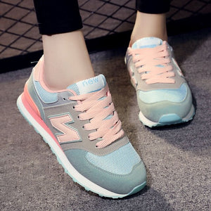 Women Breathable Tennis Sneakers Fashion Genuine Leather Sneakers Men Shoes High Quality Casual Shoes Comfortable Brand - Virtual Blue Store