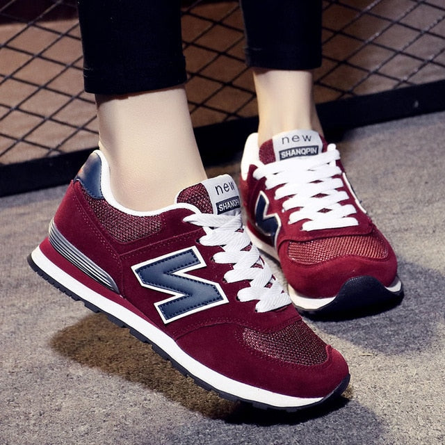 Women Breathable Tennis Sneakers Fashion Genuine Leather Sneakers Men Shoes High Quality Casual Shoes Comfortable Brand - Virtual Blue Store