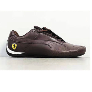 2021 Pumax shoes Racing Series Classic Running Ferraring Drift 5 Ultra Moto-inspired Sneaker Leather Low-top Sports Casual Shoes - Virtual Blue Store