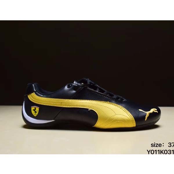 2021 Pumax shoes Racing Series Classic Running Ferraring Drift 5 Ultra Moto-inspired Sneaker Leather Low-top Sports Casual Shoes - Virtual Blue Store