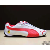 2021 Pumax shoes Racing Series Classic Running Ferraring Drift 5 Ultra Moto-inspired Sneaker Leather Low-top Sports Casual Shoes - Virtual Blue Store