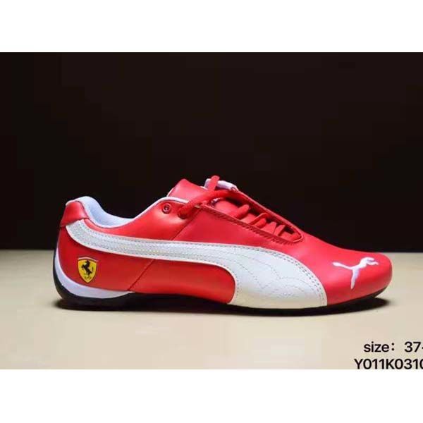 2021 Pumax shoes Racing Series Classic Running Ferraring Drift 5 Ultra Moto-inspired Sneaker Leather Low-top Sports Casual Shoes - Virtual Blue Store