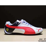 2021 Pumax shoes Racing Series Classic Running Ferraring Drift 5 Ultra Moto-inspired Sneaker Leather Low-top Sports Casual Shoes - Virtual Blue Store