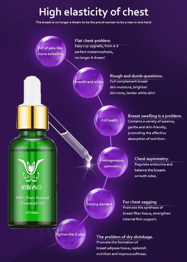 Breast Enlargement Essential Oil Frming Enhancement Breast Enlarge Big Bust Enlarging Bigger Chest Massage Breast Enlargement - Virtual Blue Store