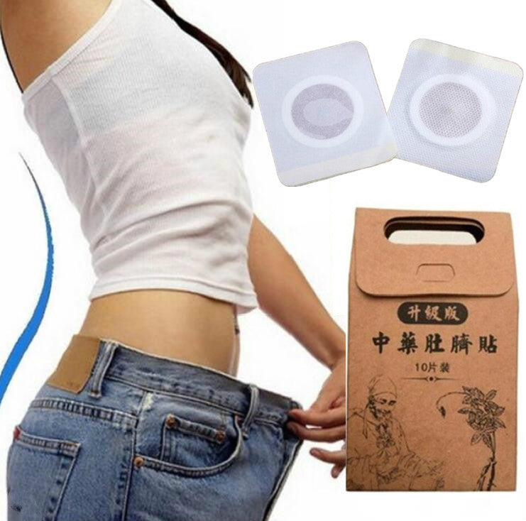 30PCS Magic Slimming Patch Chinese Medicine Weight Loss Slimming paster Slim Patchs Pads Detox Adhesive Belly Slim Fat burner - Virtual Blue Store