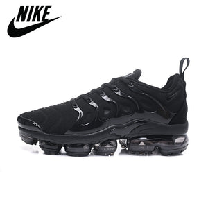 Authentic  Air VaporMax Plus Tn Men Women Running Shoes Original New Arrival Outdoor Sneakers Triple Black - Virtual Blue Store