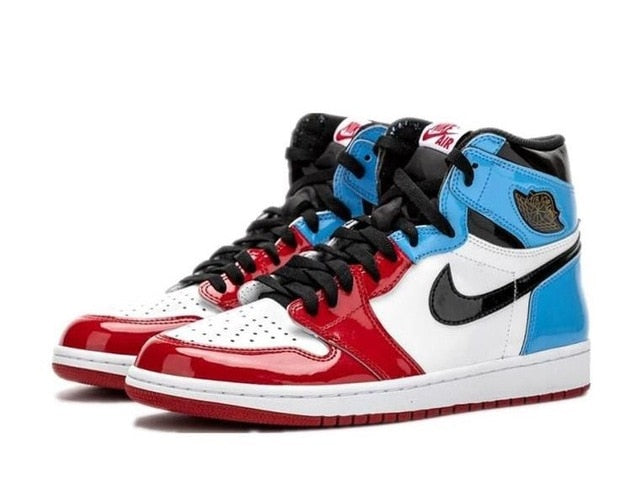 2021 New  Air Jordan 1 Men FileRecv AJ 1 Chicago Red mid-top basketball shoes size Comfortable Woman Size 36-46 - Virtual Blue Store