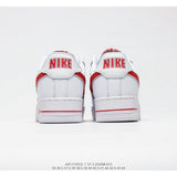 Authentic original Air Force 1 Low low-top versatile casual sports shoes Women's size 36-39 white red - Virtual Blue Store