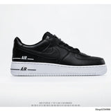 Authentic original Air Force 1 Low low-top versatile casual sports shoes Women's size 36-39 white red - Virtual Blue Store