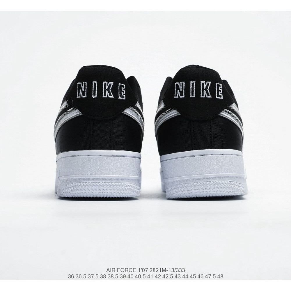 Authentic original Air Force 1 Low low-top versatile casual sports shoes Women's size 36-39 white red - Virtual Blue Store