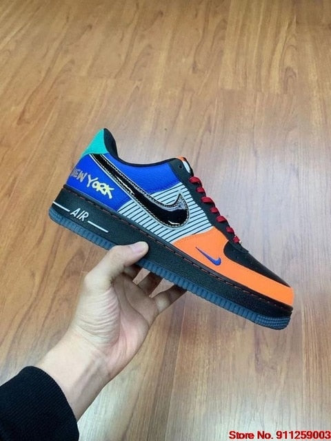 Men Air Force 1 Shadow AF1 AirForce One Shoes For Original Skateboarding Women's Outdoor Sports Sneakers - Virtual Blue Store