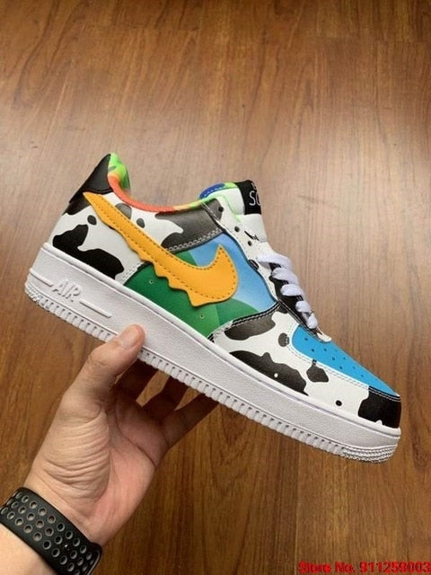 Men Air Force 1 Shadow AF1 AirForce One Shoes For Original Skateboarding Women's Outdoor Sports Sneakers - Virtual Blue Store